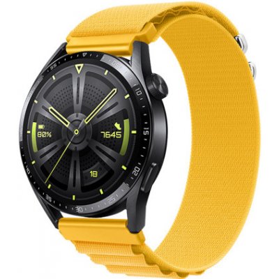 BStrap Nylon Loop řemínek na Garmin Venu 2 Plus, yellow SSG036C0909 – Hledejceny.cz