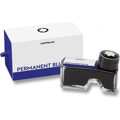 Montblanc Lahvičkový inkoust Permanent Blue 1503/7128195 60 ml – Zboží Živě