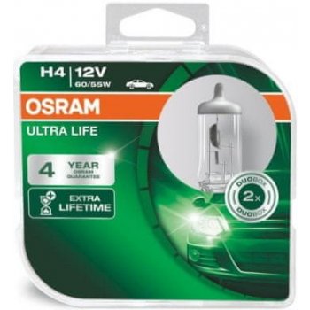 Osram Ultra Life H4 P43t 12V 60/55W 2 ks