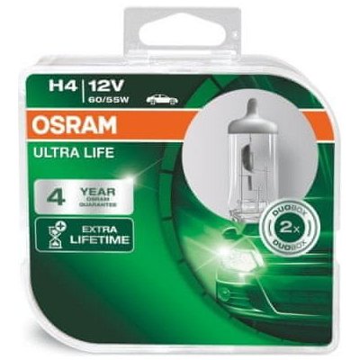 Osram Ultra Life H4 P43t 12V 60/55W 2 ks – Zboží Mobilmania