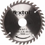EXTOL PREMIUM pilový kotouč s SK plátky, 160x2,0x30mm, 36T, šířka SK plátků 2,8mm, SK – Hledejceny.cz