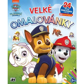 Tlapková patrola Velké omalovánky