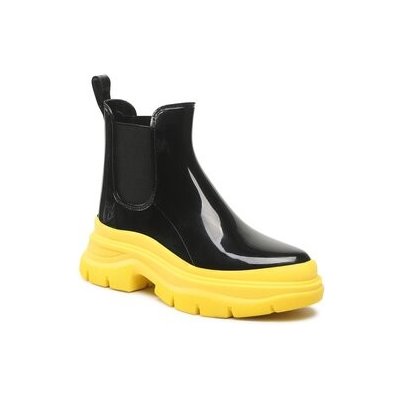 Keddo kotníková obuv s elastickým prvkem 828251/80-03E black/yellow