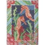 Předloha na vyšívání Mořský koník 22x30cm – Zboží Dáma