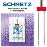 Schmetz strojové dvojjehly Stretch, 4,0/75 – Hledejceny.cz