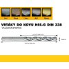 Vrták Vrták HSS-G 0,3x003/019mm DIN338 OREN - Doprodej