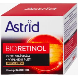 Astrid Bioretinol noční krém proti vráskám + vyplnění pleti 50 ml