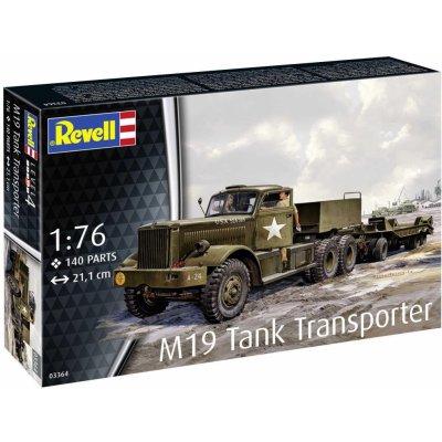 REVELL Plastic ModelKit military 03364 M19 Tank Transporter 1:72 – Hledejceny.cz