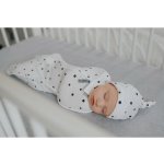 Sleepee Zavinovačka First Step Swaddle s čepičkou Tečky černé – Hledejceny.cz
