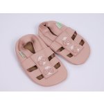 Hopi Hop kožené Barefoot capáčky sandálky růžové Beruška – Sleviste.cz