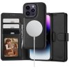 Pouzdro a kryt na mobilní telefon Apple Knížkové iPhone 15 Pro MAX - Tech-Protect, Wallet MagSafe černé