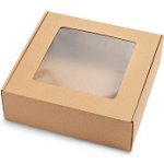 Top-obaly Dárková krabice s průhledným víkem 300 x 300 x 100 mm 10 ks – Sleviste.cz