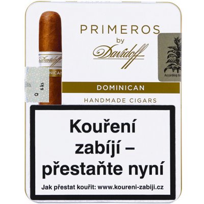 Davidoff Primeros Dominican (6 ks) – Zboží Dáma