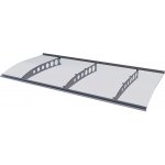 Gutta Guttavordach PT/ET 200 x 90 cm stříbrná / čirá 7200406 – Sleviste.cz