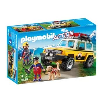 Playmobil 9128 Horské pohotovostní vozidlo se záchranáři