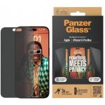 PanzerGlass Privacy Apple iPhone 15 Pro Max s instalačním rámečkem P2812 – Hledejceny.cz