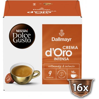 Dallmayr Crema D´Oro Intensa kapsle do Dolce Gusto 16 ks – Sleviste.cz