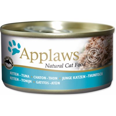 Applaws Cat Kitten Tuňák 6 x 70 g – Hledejceny.cz
