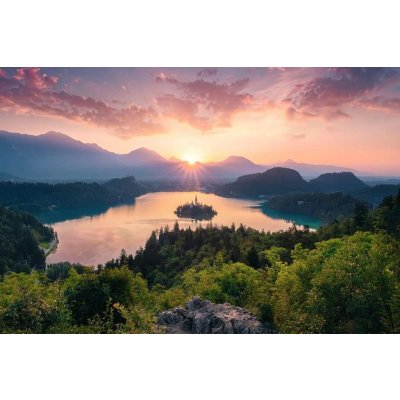 RAVENSBURGER Bledské jezero Slovinsko 3000 dílků – Zboží Mobilmania