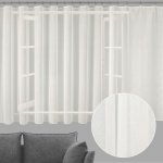 Záclona - krémově režný vzor s olůvkem ZAC-020 výška 160 cm Pouze metráž – Hledejceny.cz