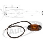 Svítilna poziční ft25ž/12v-30v led oranžová s kabelem 0,5m 0048870_A, , , – Hledejceny.cz