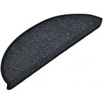zahrada-XL Kobercové nášlapy na schody 15 ks tmavě šedé 56 x 17 x 3 cm – HobbyKompas.cz