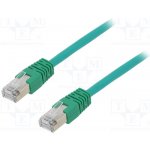 Gembird PP22-2M/G Patch RJ45, cat. 5e, FTP 2m, zelený – Zboží Mobilmania