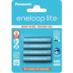 Panasonic Eneloop Lite AAA 4ks 4LCCE/4BE – Zboží Mobilmania