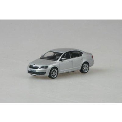 Abrex škoda Octavia III 2012 Stříbrná Brilliant Metalíza 1:43