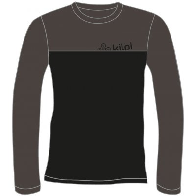 Kilpi pánské bavlněné tričko s dlouhým rukávem Base-M černá