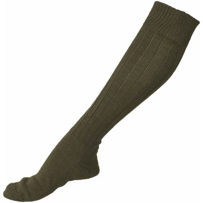 Pletené podkolenky / ponožky ARMY typu Bundeswehr vojenské myslivecké khaki zelené – Zboží Mobilmania