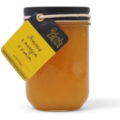 Perfectly Delicious Džem ananas s mangem a rumem 310 g – Zboží Dáma