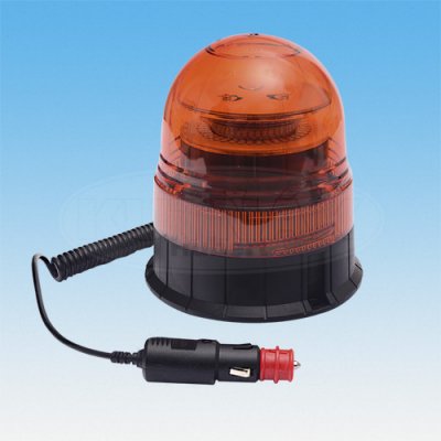 Maják výstražný oranžový LED 12/24V magnetický | Zboží Auto