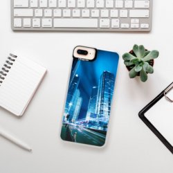 Pouzdro iSaprio iPhone 8 Plus Night City Blue