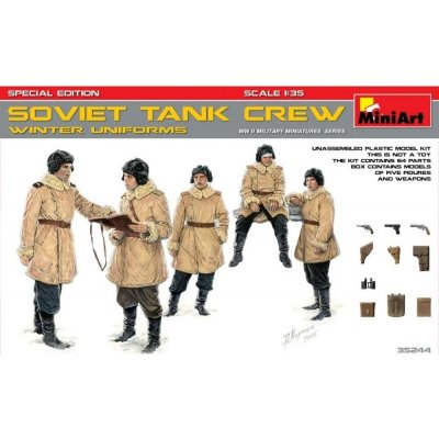 MiniArt Soviet Tank Crew Winter Uniforms Spec.Edit. 35244 1:35