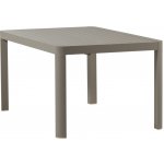 WOOOD kovový rozkládací zahradní stůl Ovara 150 x 150 cm Béžový – Hledejceny.cz