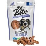 Brit Let's Bite Meat Snacks Duck Bars 80 g – Zboží Dáma