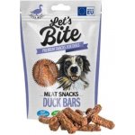 Brit Let's Bite Meat Snacks Duck Bars 80 g – Sleviste.cz