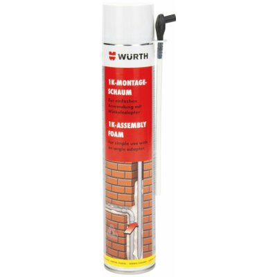 Würth 1K PU zimní studniční montážní pěna zimní 750 ml – Sleviste.cz