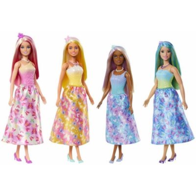 Barbie Pohádková princezna žlutá HRR07 – Zboží Dáma