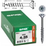 SPAX vrut zápustná hlava 4.0x35 část. závit TX20, Wirox-stříbrná, certifikovaný (1000 ks) – Hledejceny.cz