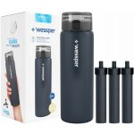 Wessper ActiveMax Clarti Glass 0,68 l stříbrná/šedá – Zboží Dáma