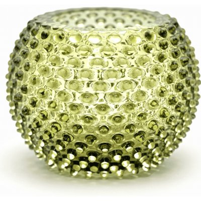 Váza 18cm - Hobnail - Ananas - lesní zelená – Hledejceny.cz