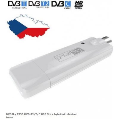 RGB.vision DVBSky T330 DVB-T2/T/C USB Stick – Hledejceny.cz