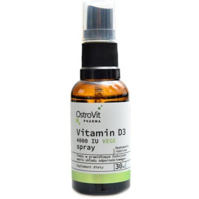 Ostrovit Vitamin D3 4000 IU vege spray 30 ml – Hledejceny.cz