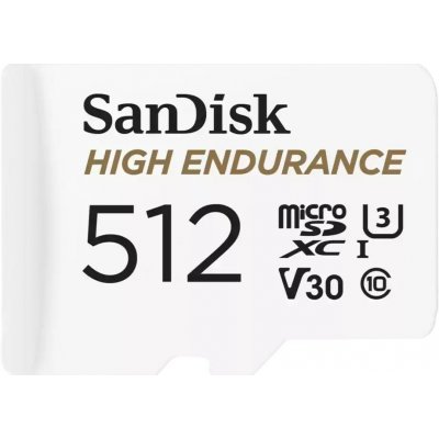 SanDisk High Endurance microSDXC 512GB SDSQQNR-512G-GN6IA – Zboží Mobilmania