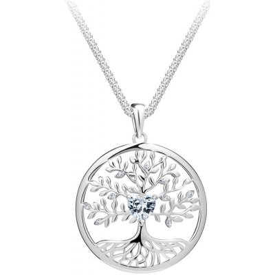 Preciosa Krásný stříbrný strom života sparkling tree of life 5329 00 – Zboží Dáma