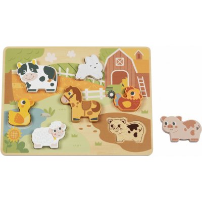 BusyKids Montessori puzzle farma – Hledejceny.cz