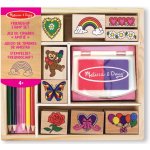 Melissa & Doug Dřevěná razítka Přátelství – Hledejceny.cz