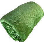 Pragati Fashion mikroflanel lahvově zelená deka 200x220 – Sleviste.cz